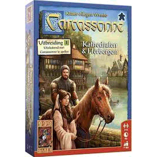 Carcassonne: Kathedralen & Herbergen, 999-CAR02N van 999 Games te koop bij Speldorado !