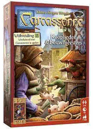 Kooplieden & Bouwmeesters - Carcassonne – gezellig bordspel – 2 tot 5 spelers