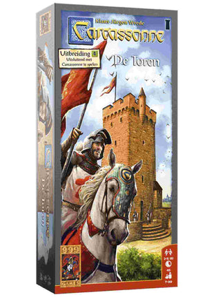 De Toren - Carcassonne – gezellig kaartspel – 2 tot 5 spelers