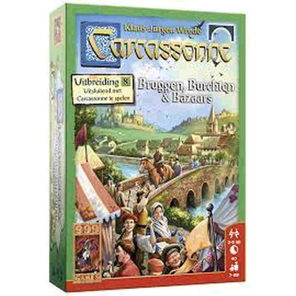 Dit is een foto van het spel Bruggen, Burchten En Bazaars - Carcassonne te koop bij Speldorado Spellenwinkel Delft