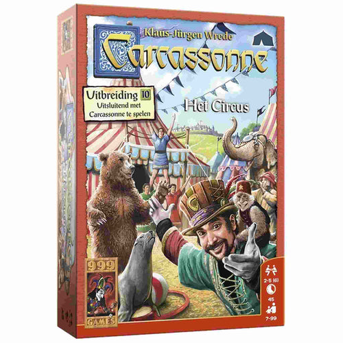 Carcassonne: Het Circus, 999-CAR36 van 999 Games te koop bij Speldorado !
