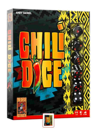Chili Dice – gezellig dobbelspel – 1 tot 4 spelers
