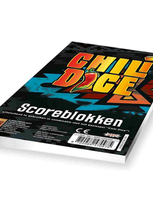 Scoreblokken Chili Dice Drie Stuks – gezellig dobbelspel – 2 tot 4 spelers
