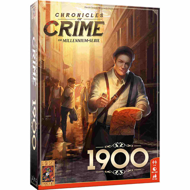 Dit is een foto van het spel Chronicles of Crime: 1900 - EN te koop bij Speldorado Spellenwinkel Delft