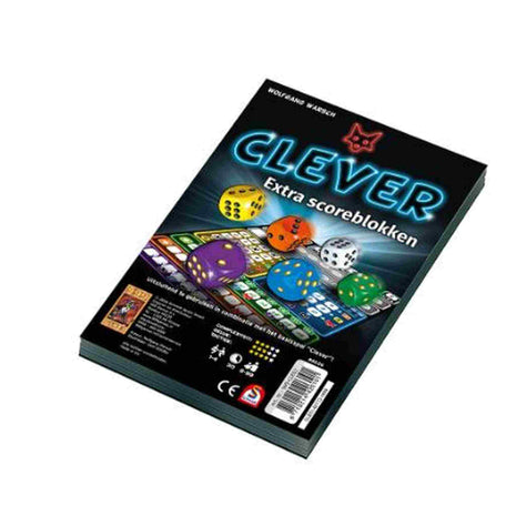 Dit is een foto van het spel Clever Scoreblok 2 Stuks te koop bij Speldorado Spellenwinkel Delft