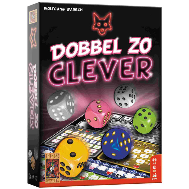 Dobbel Zo Clever, 999-CLE03 van 999 Games te koop bij Speldorado !