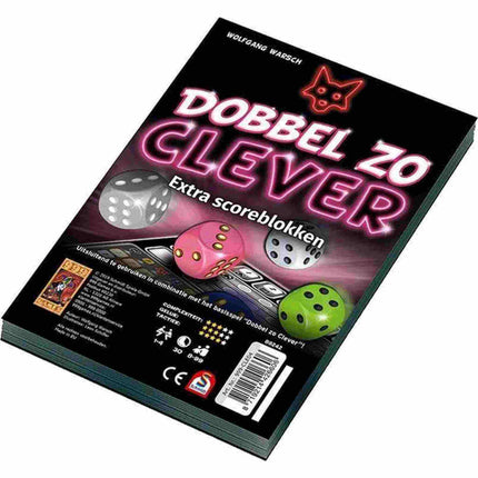 Dit is een foto van het spel Dobbel Zo Clever Scoreblok te koop bij Speldorado Spellenwinkel Delft