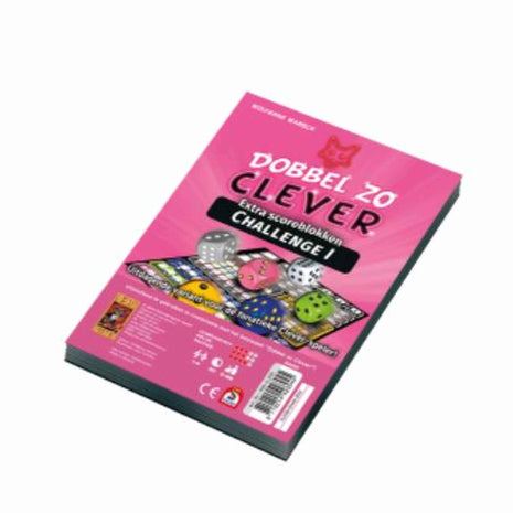 Dobbel Zo Clever Challenge Scoreblok – gezellig dobbelspel – 2 tot 4 spelers