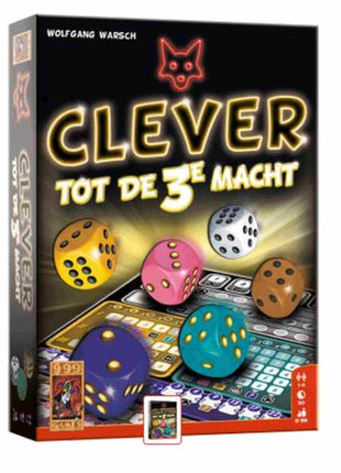 Dit is een foto van het spel Clever Tot De 3E Macht te koop bij Speldorado Spellenwinkel Delft
