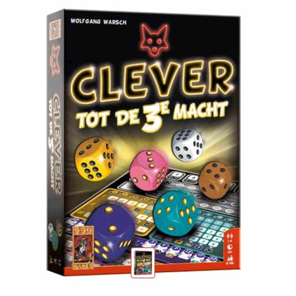 Dit is een foto van het spel Clever Tot De 3E Macht te koop bij Speldorado Spellenwinkel Delft
