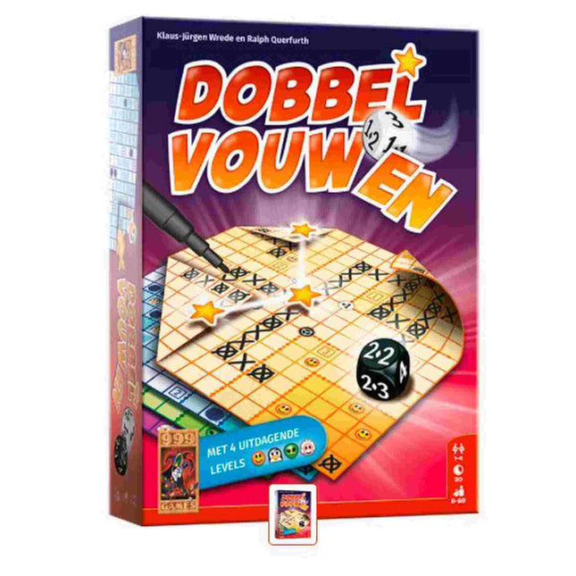 Dit is een foto van het spel Dobbel Vouwen te koop bij Speldorado Spellenwinkel Delft