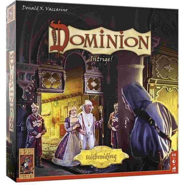 Dit is een foto van het spel Intrige - Dominion te koop bij Speldorado Spellenwinkel Delft