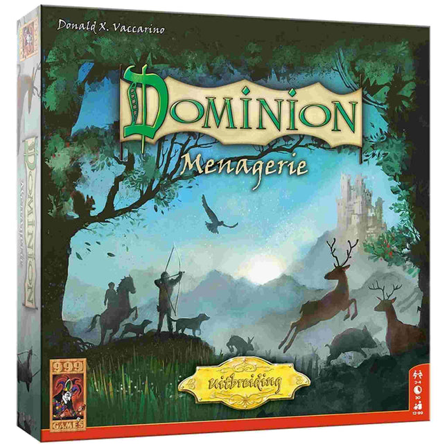 Dit is een foto van het spel Menagerie - Dominion te koop bij Speldorado Spellenwinkel Delft