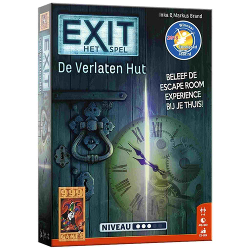 Exit De Verlaten Hut, 999-EXI01 van 999 Games te koop bij Speldorado !