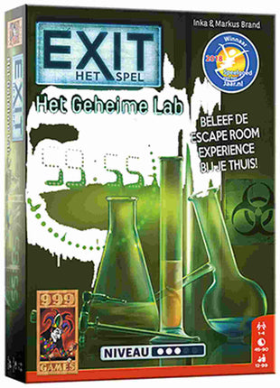 Escaperoom - Het Geheime Lab - ExitExit