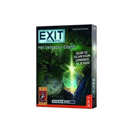 Dit is een foto van het spel Het Vergeten Eiland - Exit te koop bij Speldorado Spellenwinkel Delft