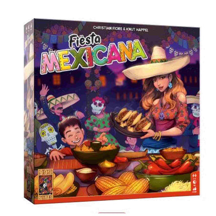 Dit is een foto van het spel Fiësta Mexicana te koop bij Speldorado Spellenwinkel Delft