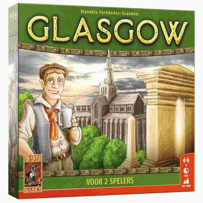 Dit is een foto van het spel Glasgow te koop bij Speldorado Spellenwinkel Delft