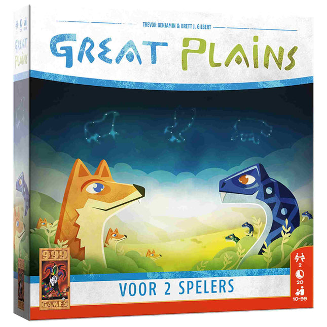 Dit is een foto van het spel Great Plains te koop bij Speldorado Spellenwinkel Delft