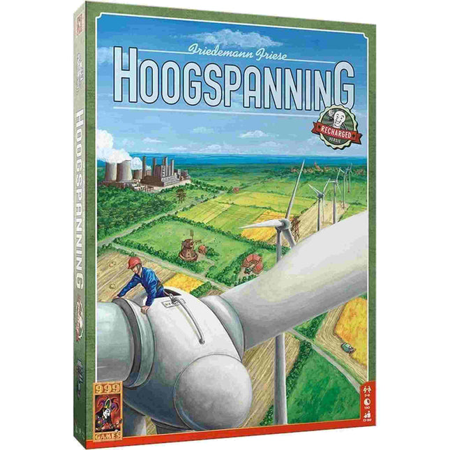 Dit is een foto van het spel Hoogspanning te koop bij Speldorado Spellenwinkel Delft