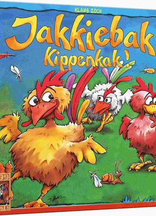 Jakkiebak! Kippenkak! – bordspel voor kinderen Vanaf 4 jaar