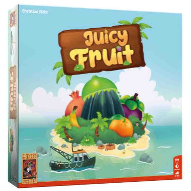 Dit is een foto van het spel Juicy Fruit te koop bij Speldorado Spellenwinkel Delft
