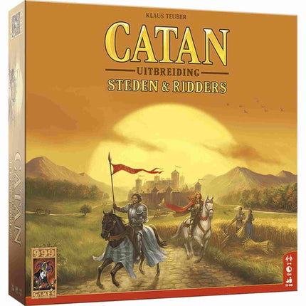 Dit is een foto van het spel Steden En Ridders te koop bij Speldorado Spellenwinkel Delft