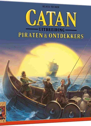 Piraten En Ontdekkers - Catan – strategisch bordspel – 2 tot 4 spelers