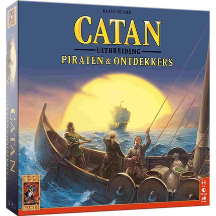 Dit is een foto van het spel Piraten En Ontdekkers - Catan te koop bij Speldorado Spellenwinkel Delft