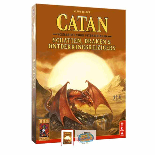 Catan: Schatten, Draken & Ontdekkingsreizigers, 999-KOL40 van 999 Games te koop bij Speldorado !