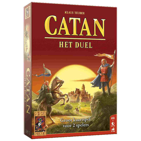Het Duel - Catan – strategisch bordspel – 2 tot 4 spelers