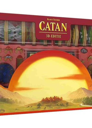 3D Editie - Catan – gezellig bordspel – 2 tot 4 spelers
