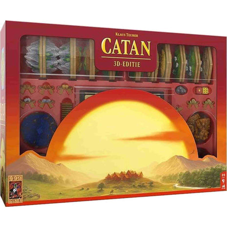 3D Editie - Catan – gezellig bordspel – 2 tot 4 spelers