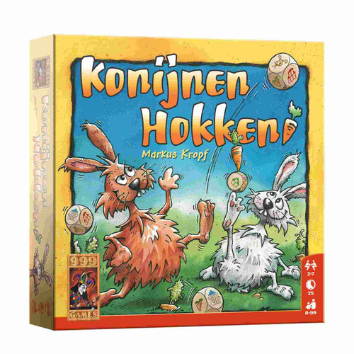 Konijnen Hokken, 999-KON01 van 999 Games te koop bij Speldorado !