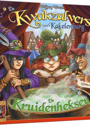De Kwakzalvers Van Kakelenburg De Kruidenheksen – strategisch bordspel – 2 tot 5 spelers