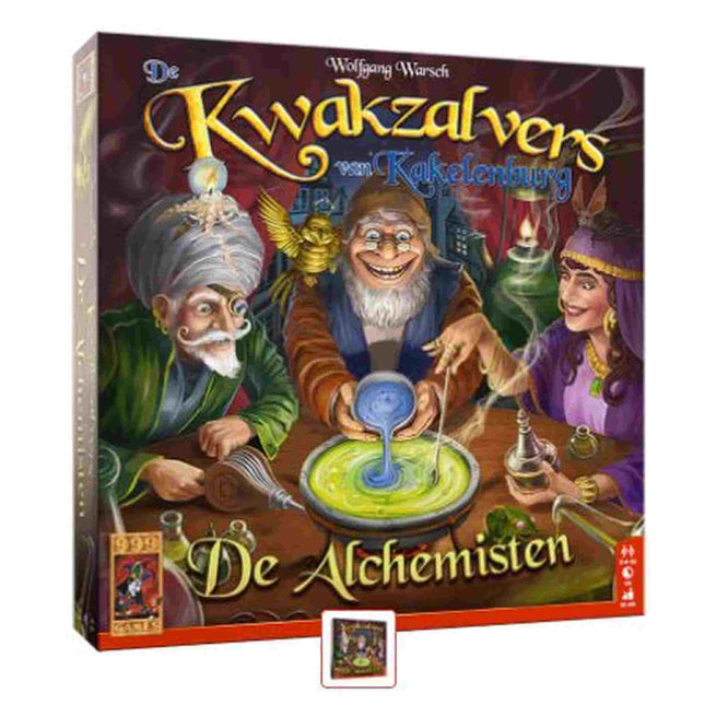 De Kwakzalvers Van Kakelenburg: De Alchemisten, 999-KWA03 van 999 Games te koop bij Speldorado !