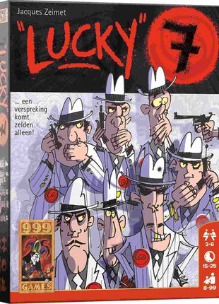 Lucky 7 – gezellig kaartspel – 2 tot 4 spelers