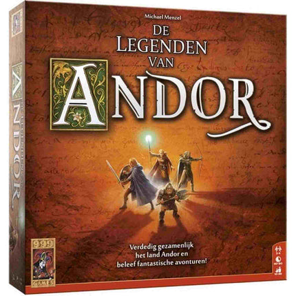 Dit is een foto van het spel De Legenden Van Andor te koop bij Speldorado Spellenwinkel Delft