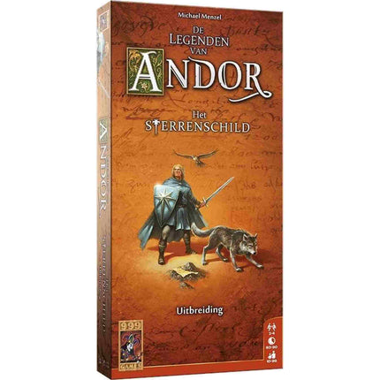 Dit is een foto van het spel De Legenden Van Andor Het Sterrenschild te koop bij Speldorado Spellenwinkel Delft