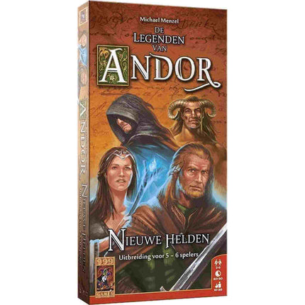 Dit is een foto van het spel De Legenden Van Andor Nieuwe Helden 5/6 te koop bij Speldorado Spellenwinkel Delft