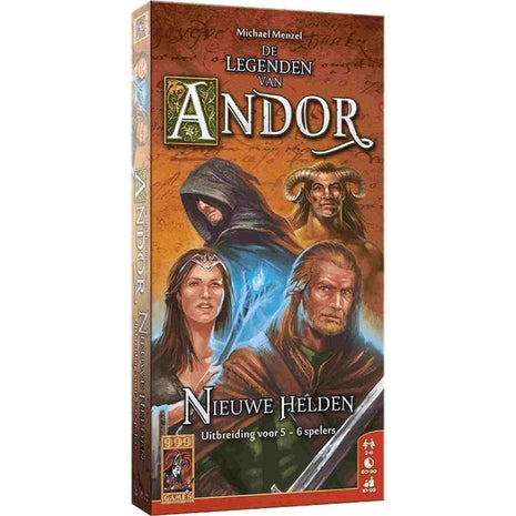 De Legenden Van Andor Nieuwe Helden 5/6 – strategisch bordspel – 2 tot 4 spelers
