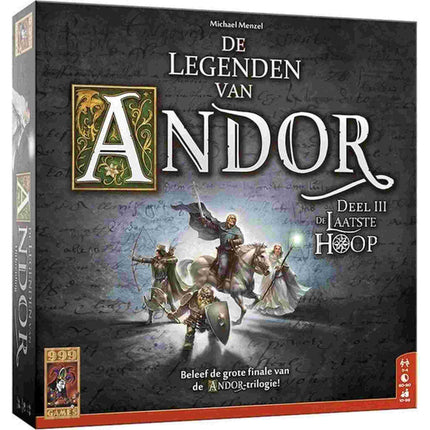 Dit is een foto van het spel De Legenden Van Andor De Laatste Hoop te koop bij Speldorado Spellenwinkel Delft