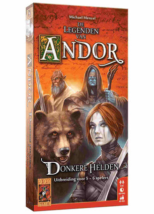 De Legenden Van Andor Donkere Helden 5/6 – gezellig bordspel – 2 tot 4 spelers