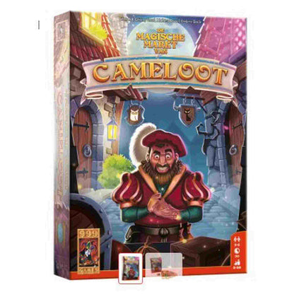 Dit is een foto van het spel De Magische Markt Van Cameloot te koop bij Speldorado Spellenwinkel Delft