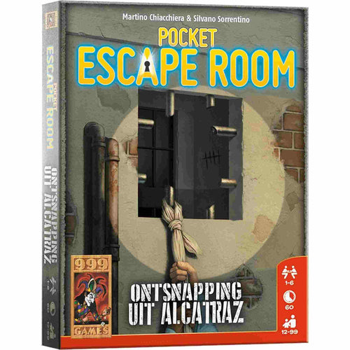 Pocket Escape Room: Ontsnapping Uit Alcatraz, 999-POC07 van 999 Games te koop bij Speldorado !