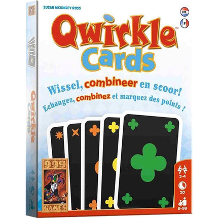 Dit is een foto van het spel Qwirkle Cards te koop bij Speldorado Spellenwinkel Delft