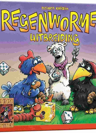 Regenwormen Uitbreiding – gezellig dobbelspel – 2 tot 4 spelers