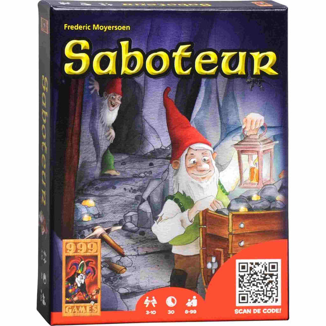 Dit is een foto van het spel Saboteur te koop bij Speldorado Spellenwinkel Delft