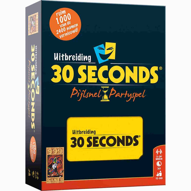 Dit is een foto van het spel 30 Seconds Uitbreiding te koop bij Speldorado Spellenwinkel Delft