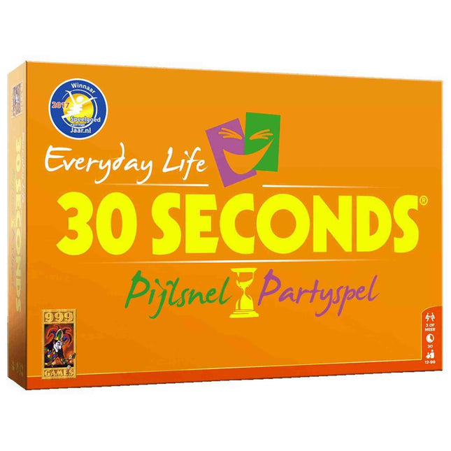 Dit is een foto van het spel 30 Seconds Everyday Life te koop bij Speldorado Spellenwinkel Delft